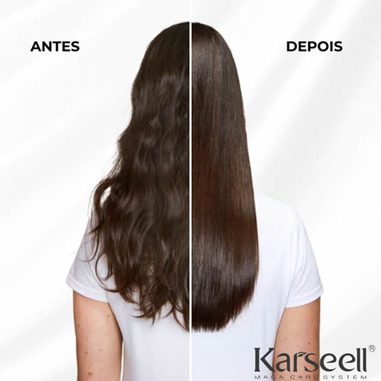Antes e depois Karseell - imagem 1
